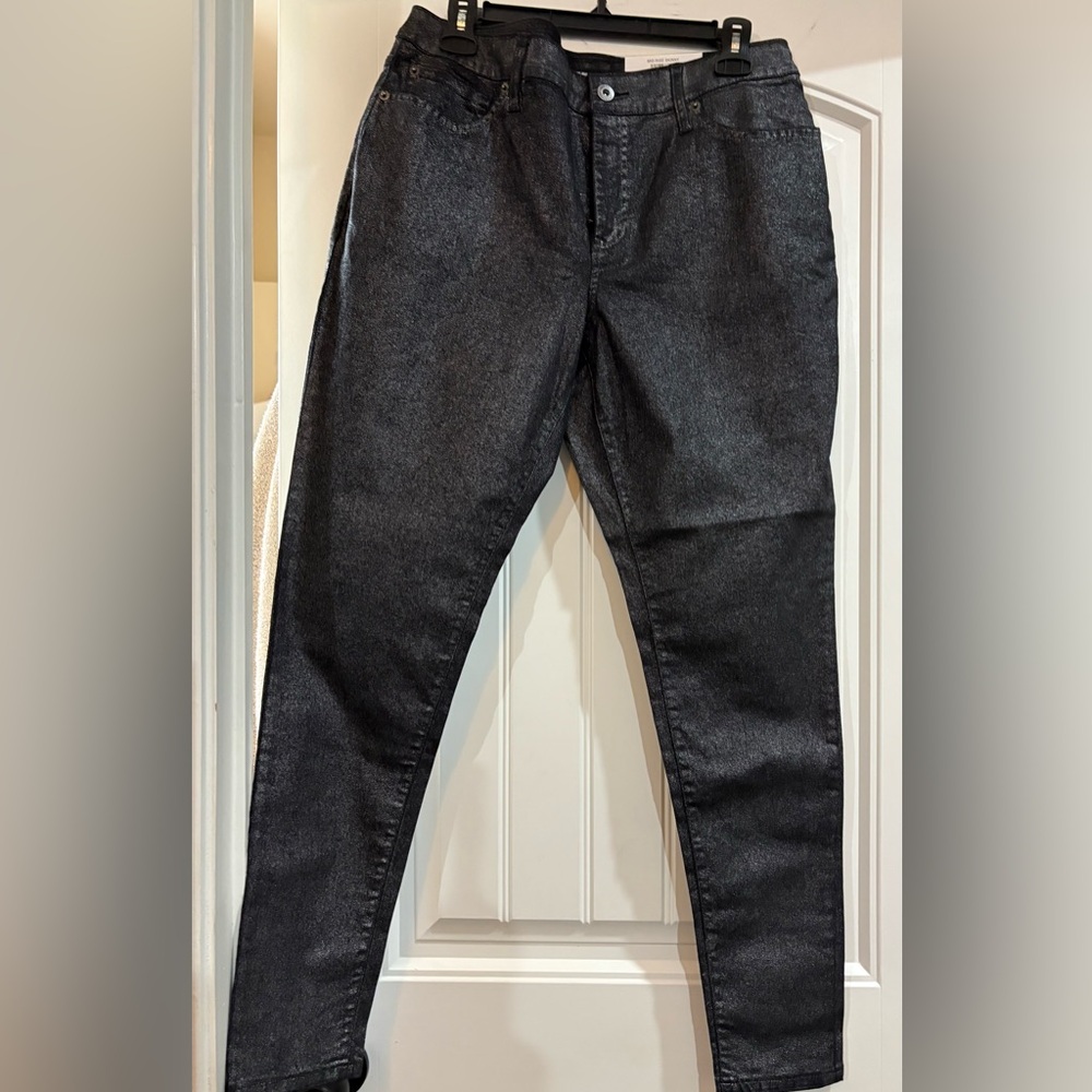 INC International Concepts Dark Gray Skinny Jeans